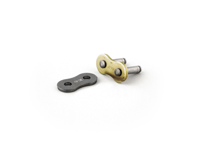 EK Chain 525 ZVX3 Master Link Gold- Rivet
